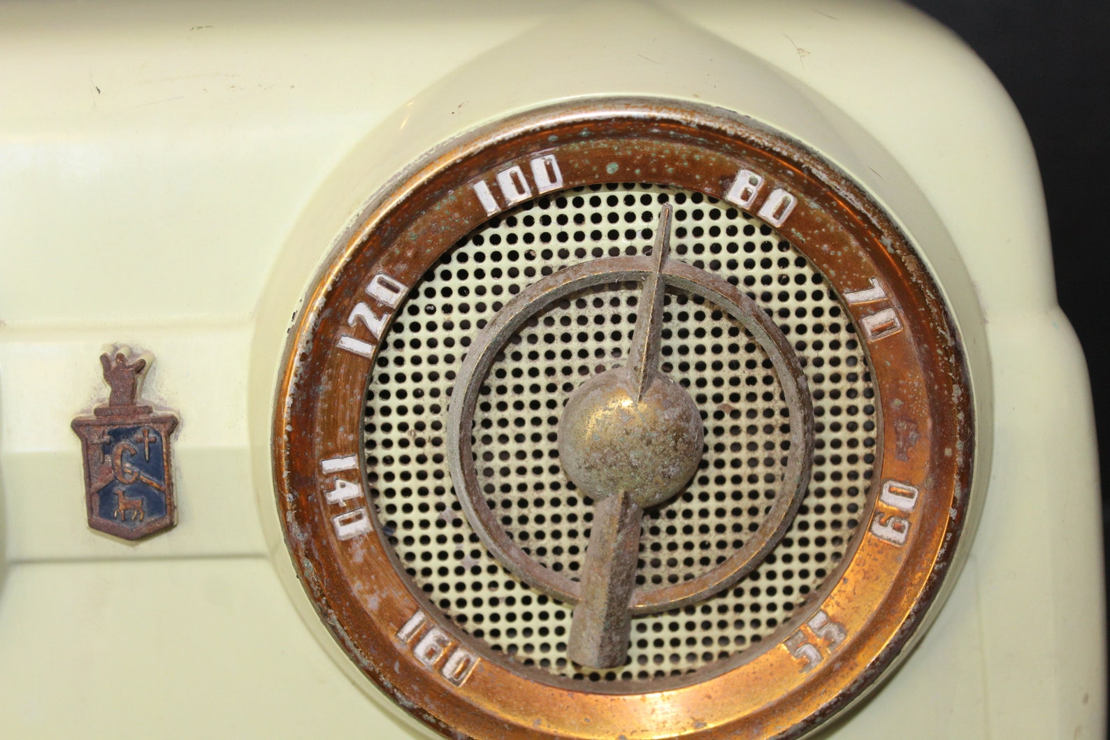 1950s Crosley D 25 CE Radio Tubes Light up Just Hums / Cracked Etsy