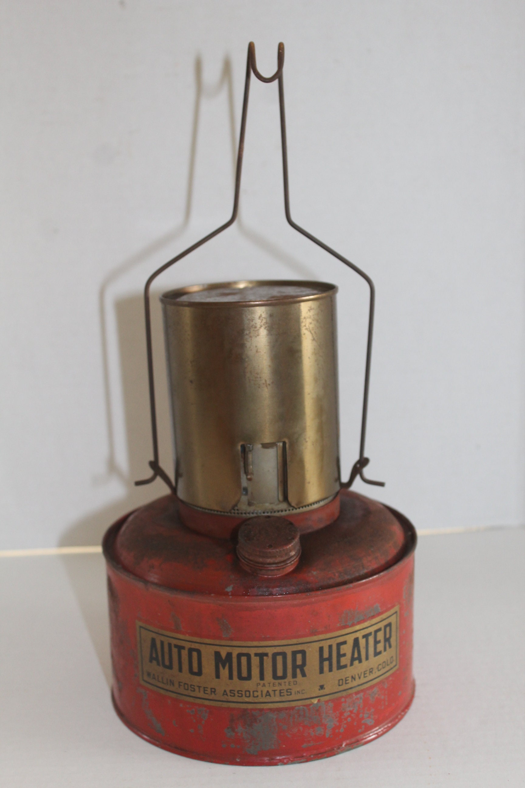 Early 1900s Patented Auto Motor Heater Wallin Foster - Etsy Canada