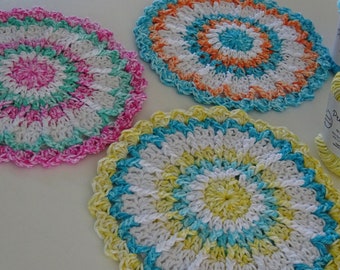 Super Easy Splash Dishcloth PDF Pattern