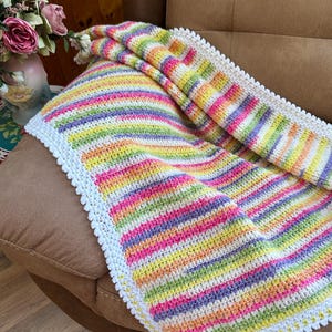 Colorful Dreams baby Blanket Pattern Download