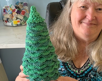 Easy Crochet Little Shell Christmas Tree PATTERN PDF