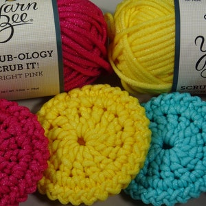 Crochet Super Quick and Easy Dish Scrubby Pattern Pdf