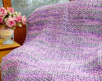 Crochet Easy Cuddle Me Afghan Pattern PDF Download