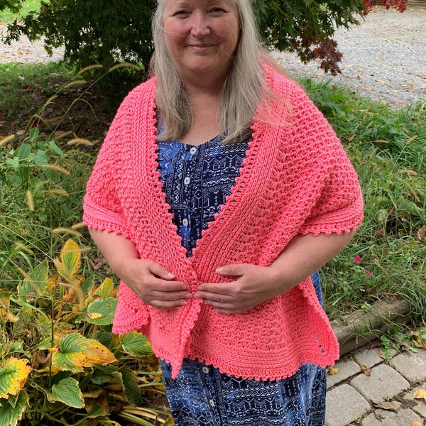 Shawl of Hope Crochet Pattern PDF