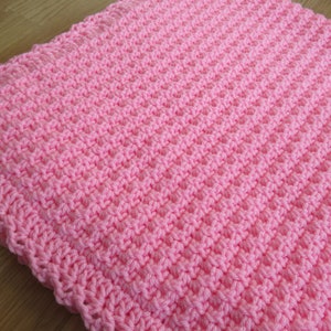 One Skein Little Angel Baby Blanket  Crochet Pattern Download - Uses one  14 ounce skein of yarn