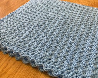 One Skein Baby Blanket  Crochet Pattern PDF Download