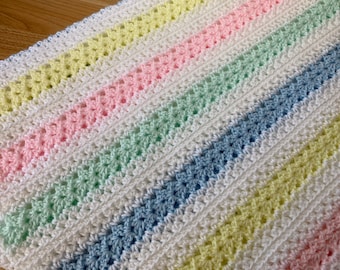 CROCHET Sweetie Pie Baby Blanket PDF Pattern