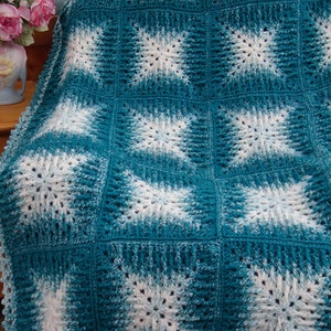 Crochet Mosaic Magic Afghan Pattern Download