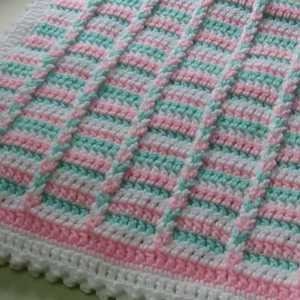 Easy Crochet Baby's First Christmas Afghan / Blanket PATTERN Pdf