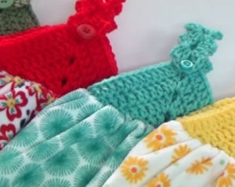 Quick and Easy Granny Towel Topper Pattern PDF