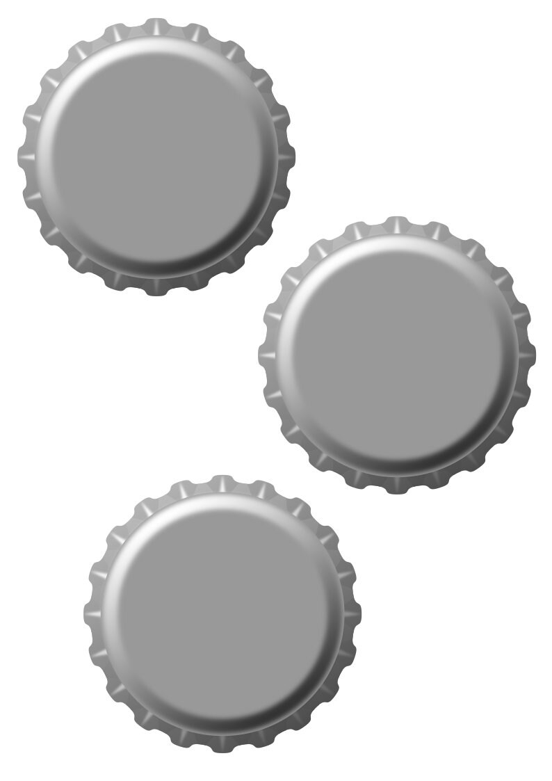 Bottle Cap Blank SVG Etsy
