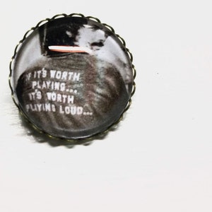 If it&#39;s worth playing, it&#39;s worth playing loud... pin // Grateful Dead // Mickey Hart // Psychedelic Rock // Psych // music // brooch //