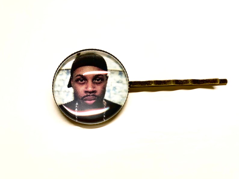 J Dilla hairclip hip hop dj 90/'s hip hop music gift for her slum village Jay Dee Donuts Jaylib Soulquarians