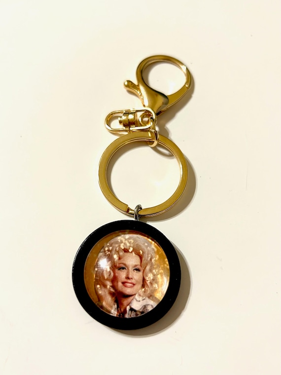 Dolly Parton Keyring // // Guitar // Country Music // Blues