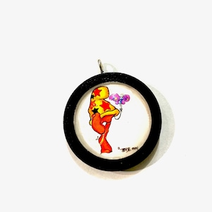 Vaughn Bode keyring // gift for her // gift for him // art // Cheech Wizard