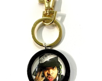 Westside Gunn keyring // Griselda // Daupe // hip hop // music // Fly God // gift for him // accessory // palm angels // keychain //