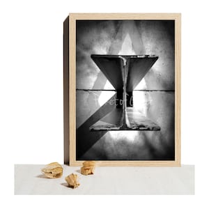 LETRA I / Fotografía de letras del alfabeto / Arte de nombre de familia personalizado / Fotos individuales sin marco / Regalo de boda / Regalo de agente inmobiliario / Regalo de bebé
