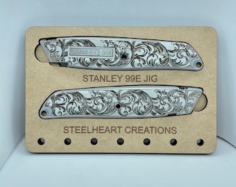 Stanley 99E Utility Knife Laser Jig Digital Files svg, ai, dxf and lbrn2