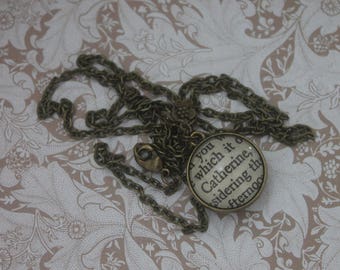 Catherine ~ Heathcliff Pendant ~ Wuthering Heights ~ Emily Bronte ~