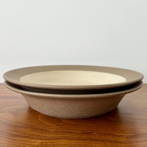 Vintage Heath Ceramics Sandalwood Pasta Bowls x2