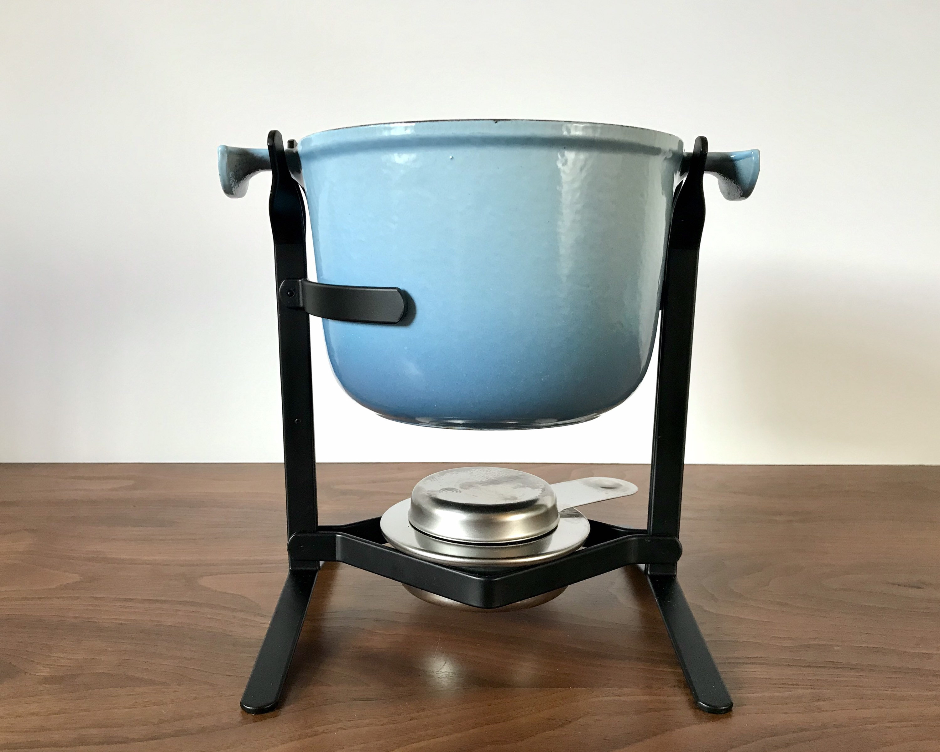 Vintage Le Creuset Mama Fondue Pot by Mari Light Etsy