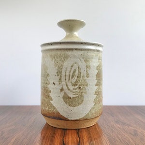 Paul Pressburger Vintage Studio Pottery Lidded Jar image 1