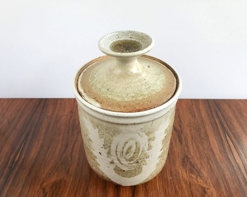 Paul Pressburger Vintage Studio Pottery Lidded Jar image 3