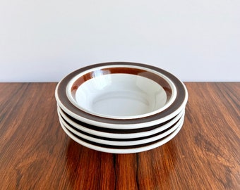 Arabia Finland Rosmarin Cereal Bowls (4x) by Ulla Procope