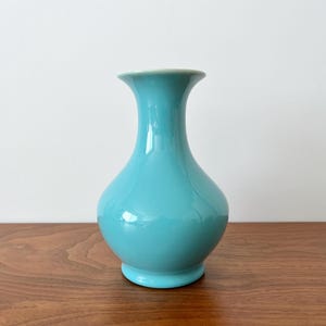 Franciscan Gladding McBean California Pottery 1930's Turquoise Vase