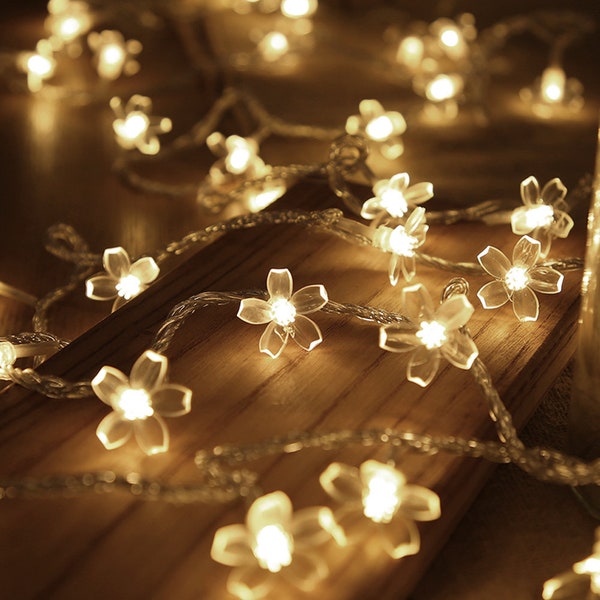 Flower String Lights - Etsy