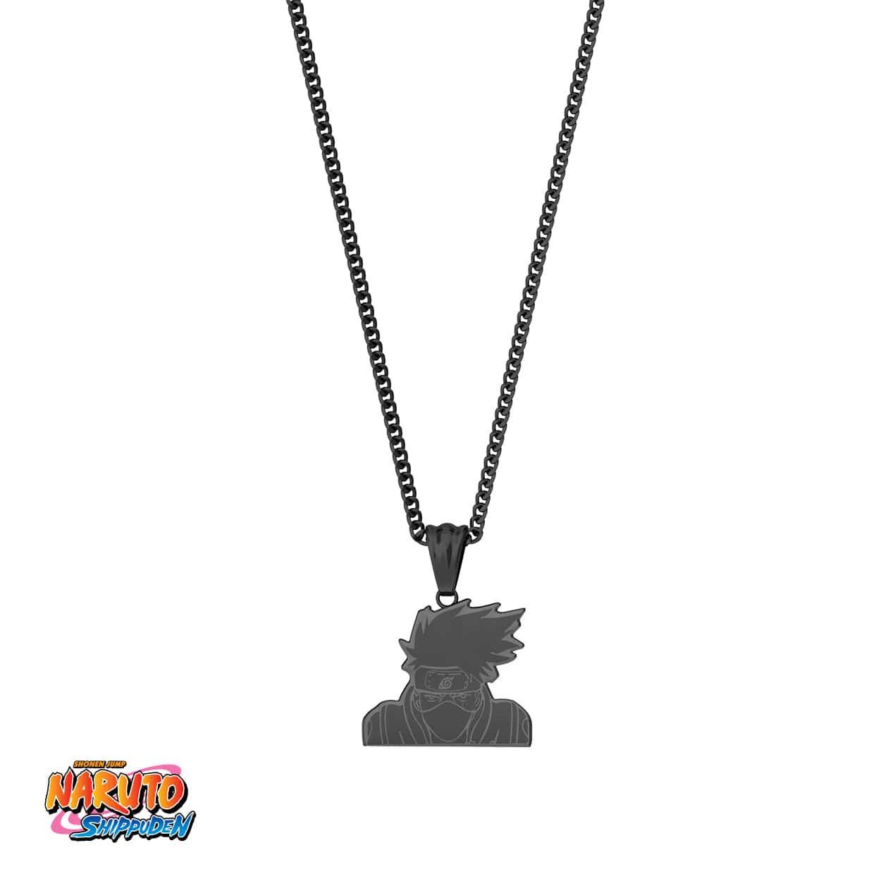 送料関税込【Naruto x King Ice】Kakashi Necklace☆国内発送♪ Kakashi Necklace | Naruto Streetwear Jewelry | King Ice