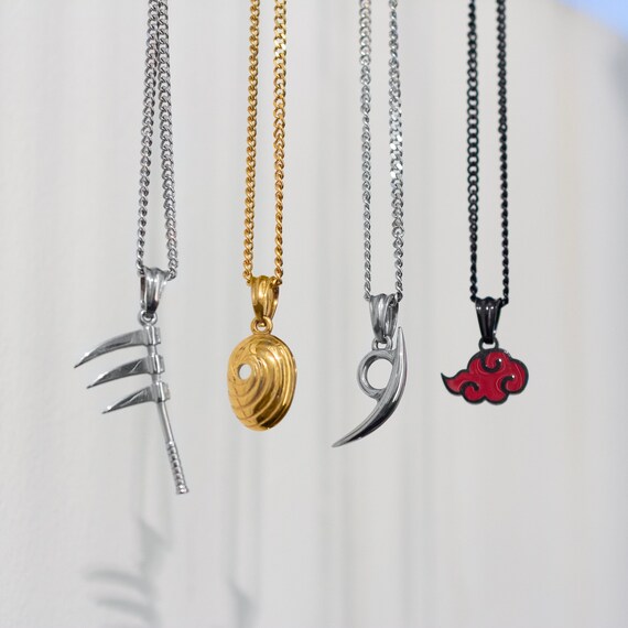 Naruto pendant gold store