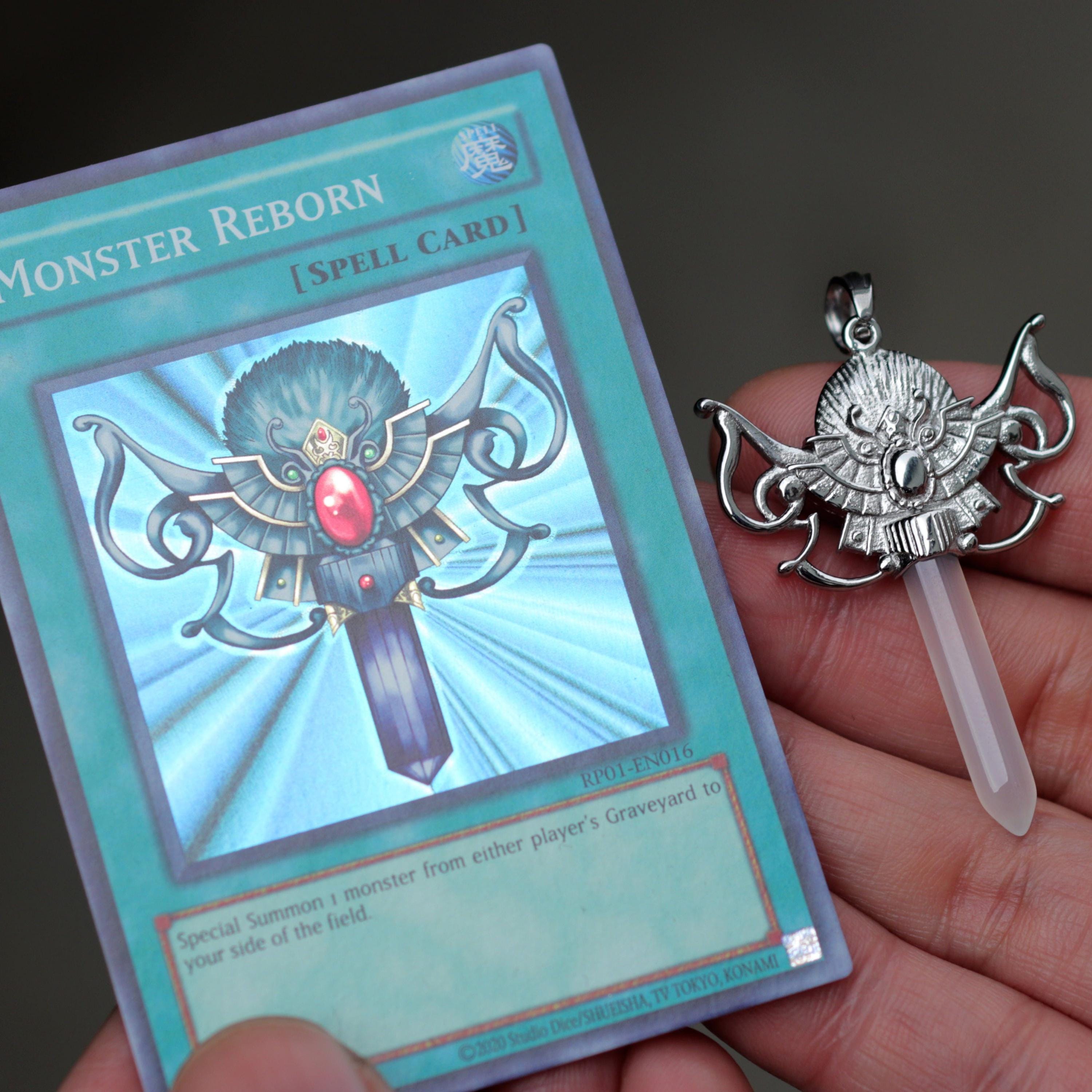 monster reborn yugioh card price Amazon.com: Tarjeta de hechizo Monster Reborn - INFO-EN099 - Super Rare main image 0