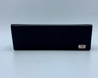 STEPPER Hard Black Glasses or Sunglasses Case in Very Good Condition - Black Exterior Black interior - Made in DENMARK - FREE Shipping