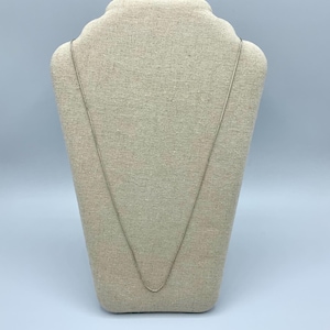 VINTAGE Sterling Silver Snake Chain - Made in Italy - Stamped 925 Sterling Silver - 24 Inches - Intricate and Strong - FREE Shipping