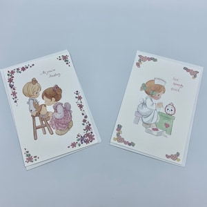 MOMENTS PRÉCIEUX Cartes de voeux avec enveloppes - Deux cartes Guérir bientôt - Citations et sentiments bibliques - Cartes Hallmark - 3 expédition CDN