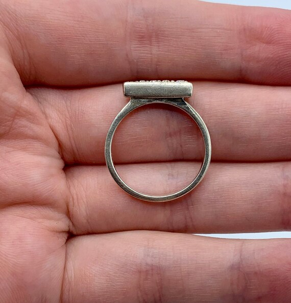 SILPADA Size 8 Spotlight Ring - Sterling Silver a… - image 5