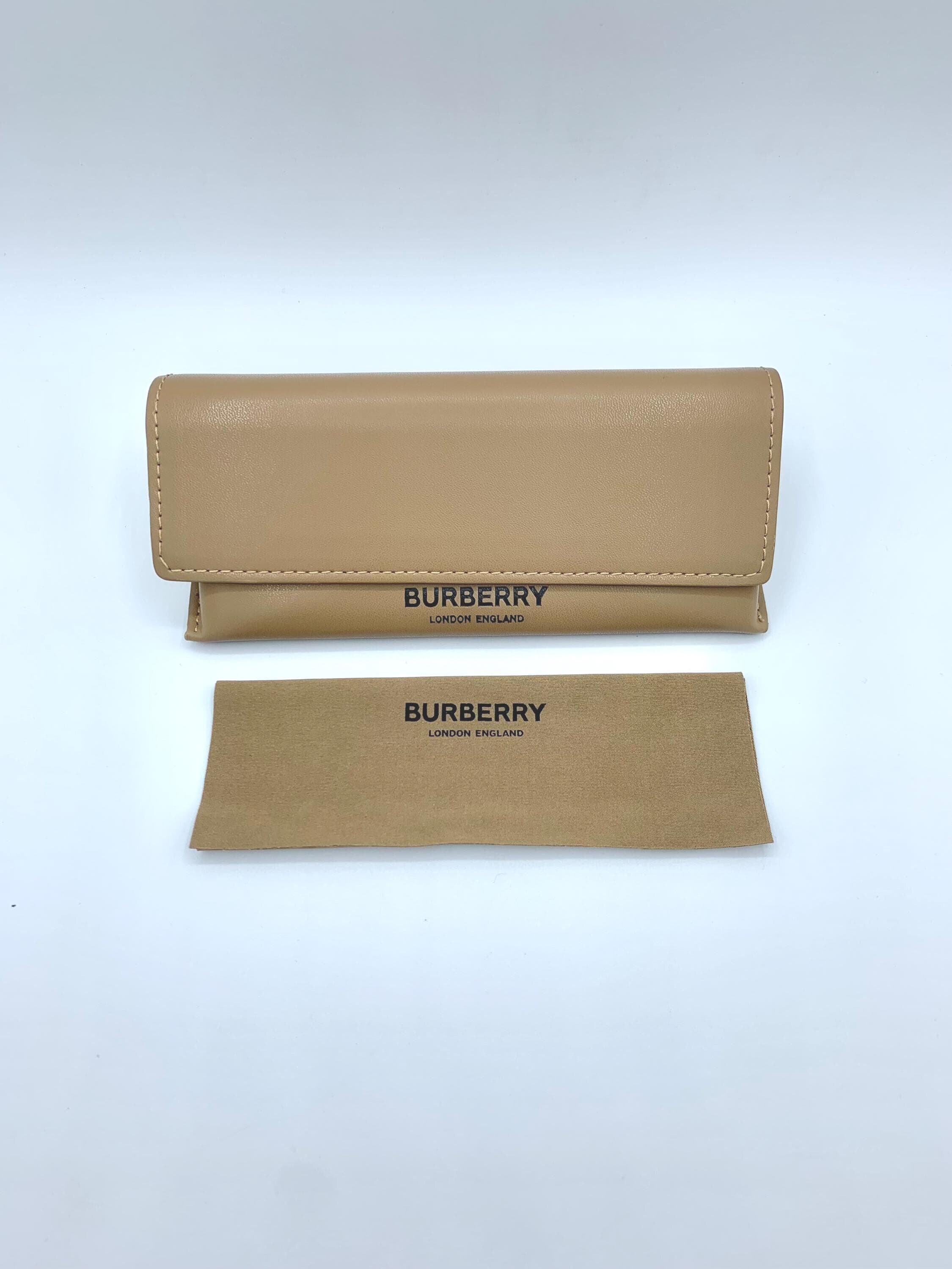 Burberry Glasses Case w/ Cleaning Cloth Burberry glasses case and cleaning cloth. Black... | Depop main image 3