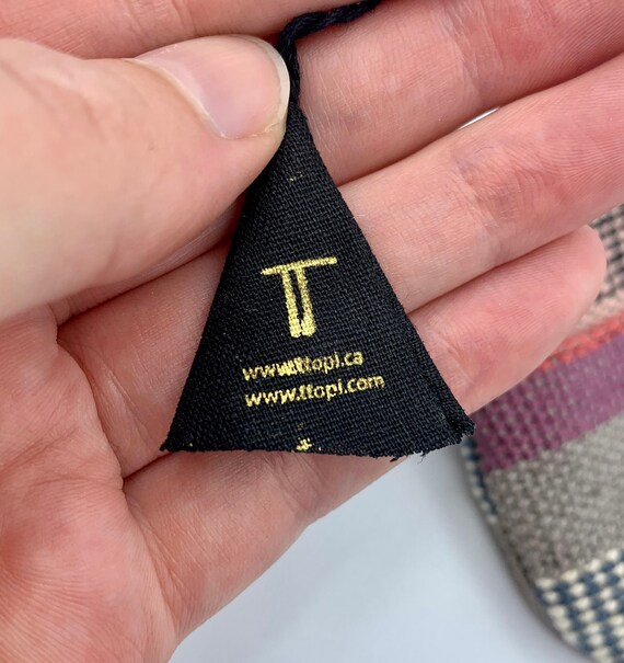 TTOPI Small Handmade Woven Wool Drawstring Pouch … - image 6