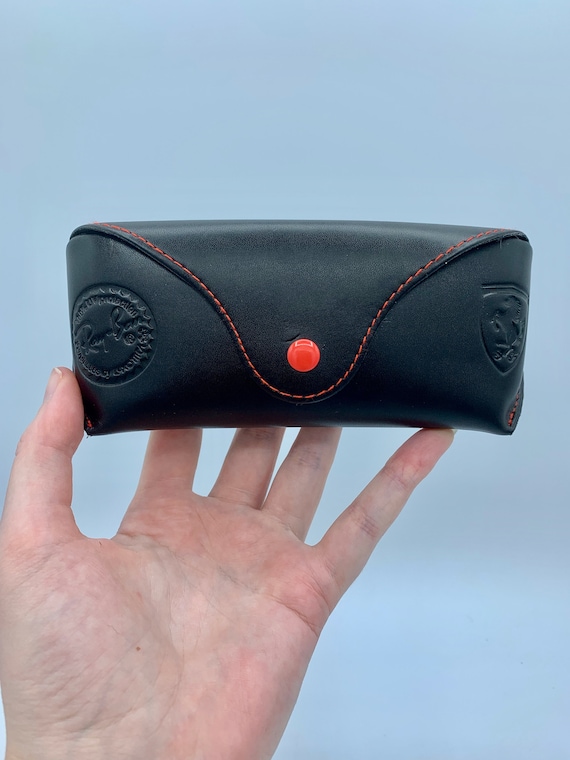 Women's Leather Glasses Case with Soft Lining - Von Baer
