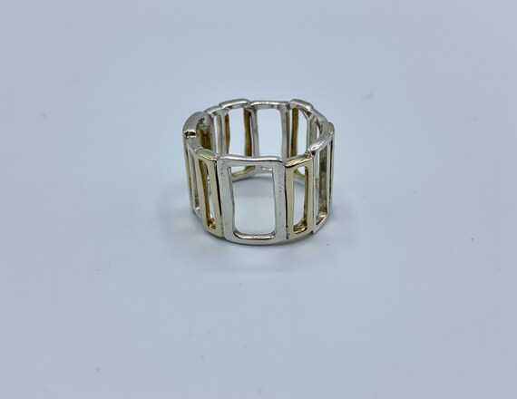 Silpada Sterling Silver & Brass Ring - Size 8 - R… - image 10