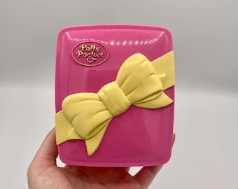 Vintage Polly Pocket - Star Bright Dinner Party 1994 - Nostalgic '90's Toy - Lights Up! - Missing Polly and Battery Cover - FREE SHIPPING