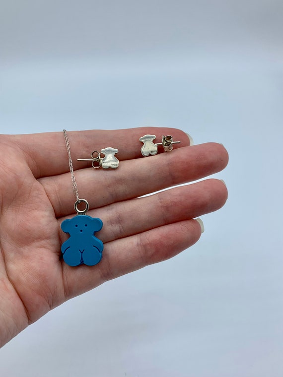 Tous blue bear necklace - Gem