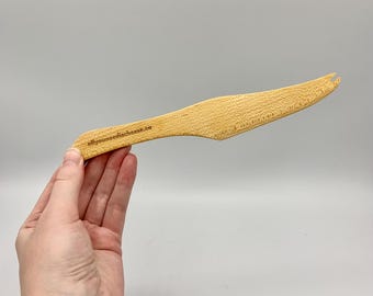 Unique Canadian Maple Wood Cheese Knife - Eco-Friendly - Fun Serving - Charcuterie Board - 4 Dollars CDN SHIPPING