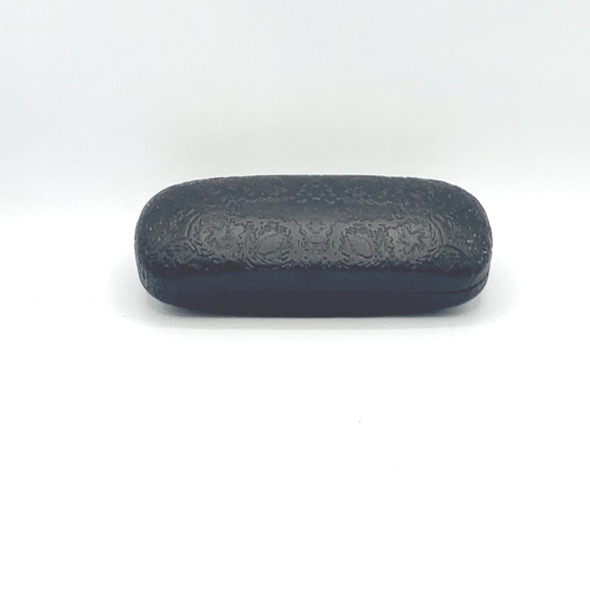 Christian Lacroix Women’s Black Embossed Sunglass Eyeglass Case Black Christian Lacroix sunglasses case. Preowned in... | Depop main image 2