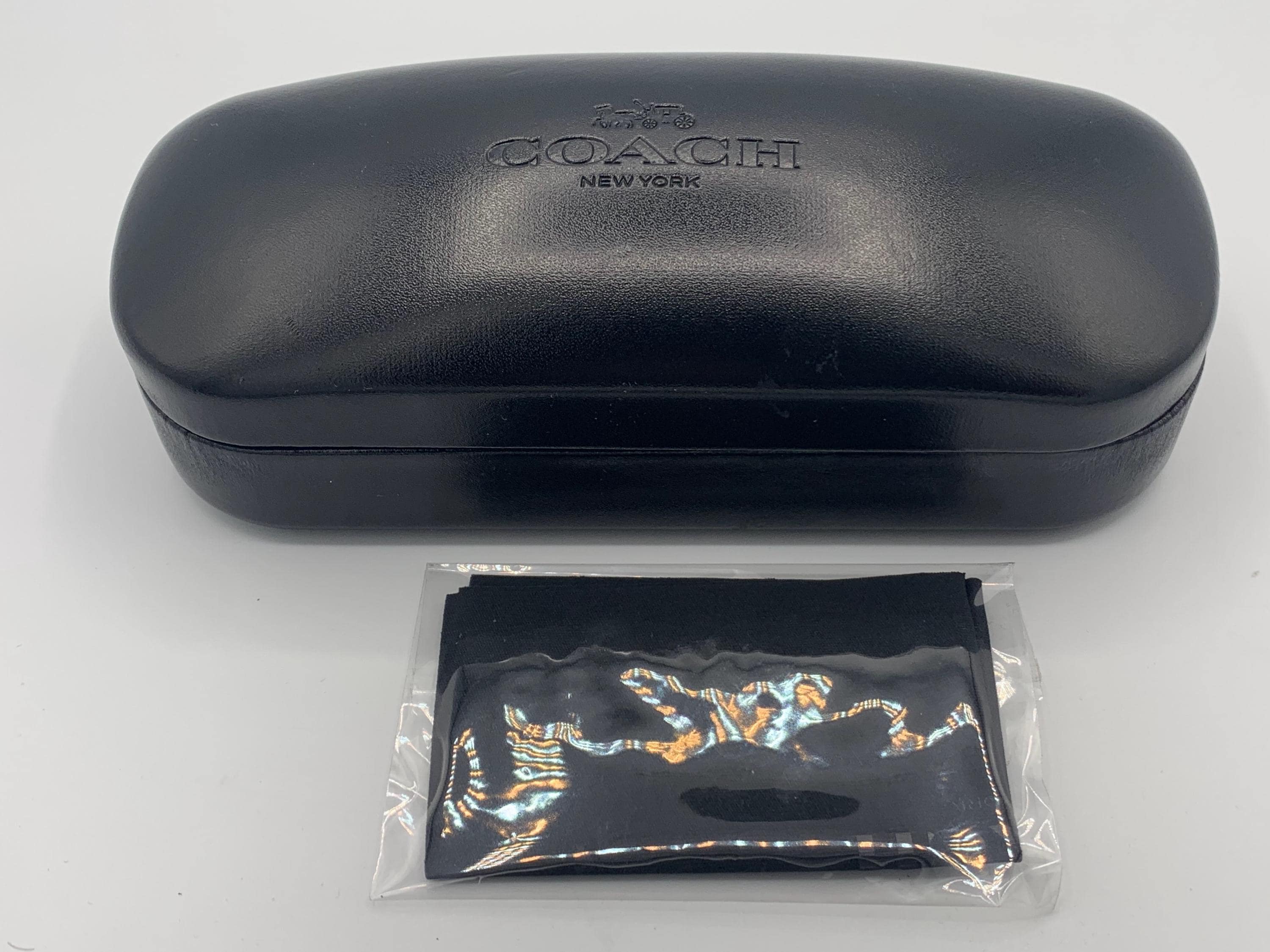 COACH Glasses or Sunglasses Case and Sealed Cleaning Cloth  display picture 1