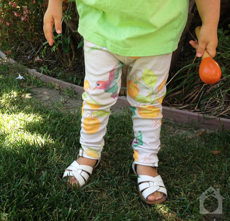 green apple color leggings baby