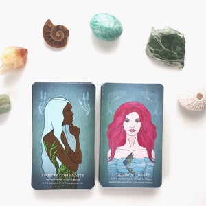 Empowering women’s oracle - bundle deal • Song Of My Heart Tarot card deck with digital guidebook - Part 1 and Part 2