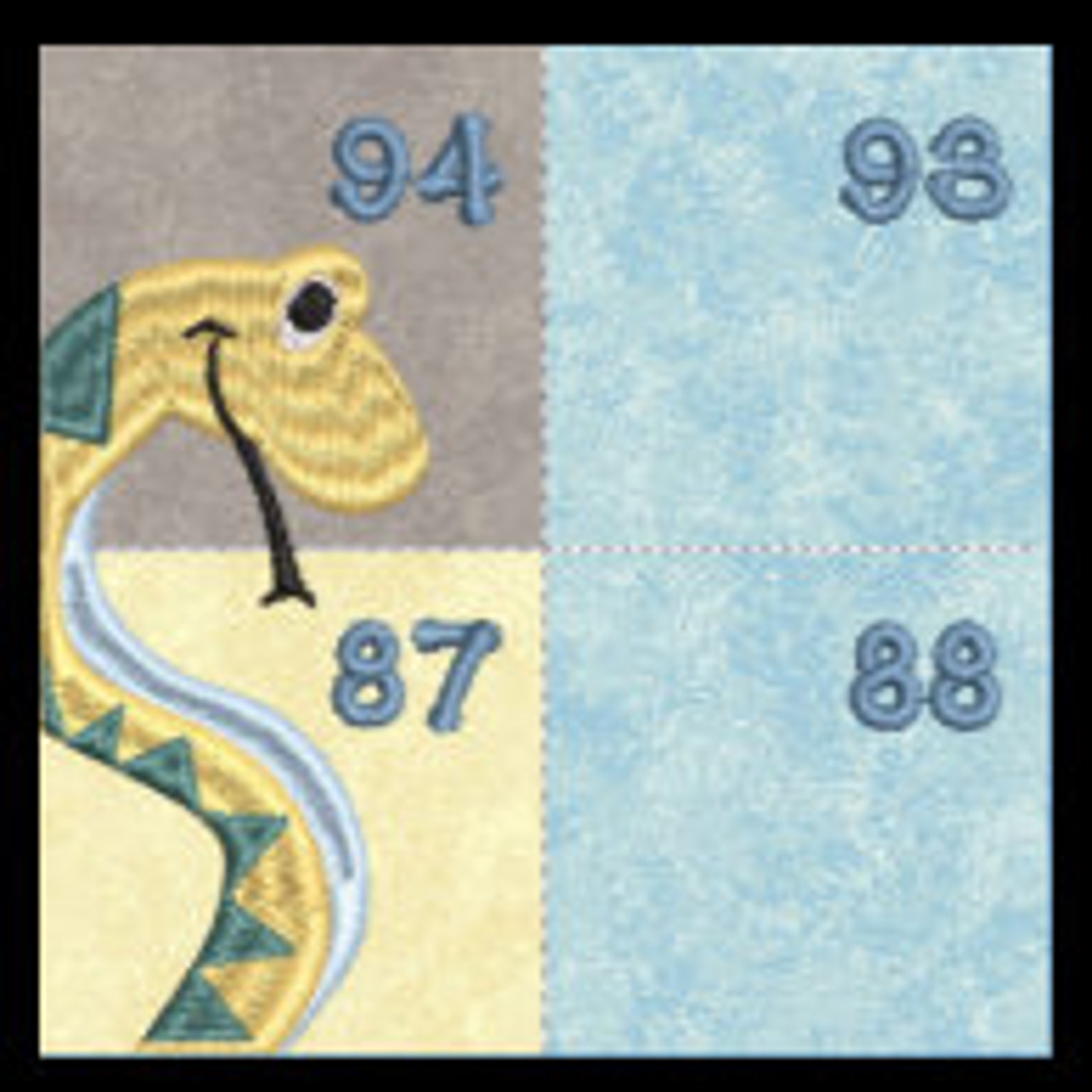 Snakes and Ladders Machine Embroidery Design - Etsy Australia