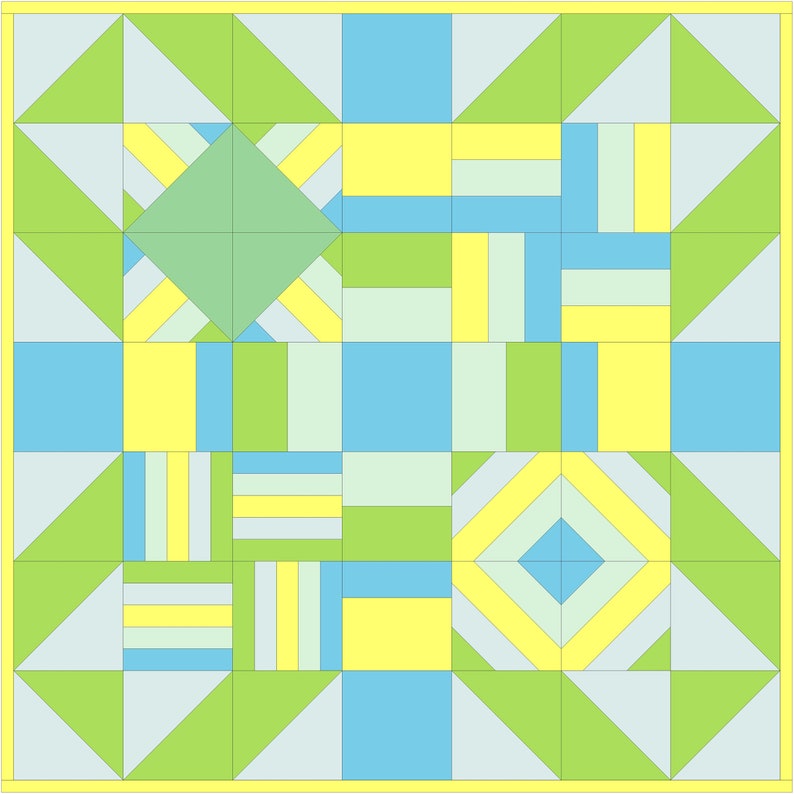 Quilt Basics In The Hoop Quilt Blocks Set Machine Embroidery Design